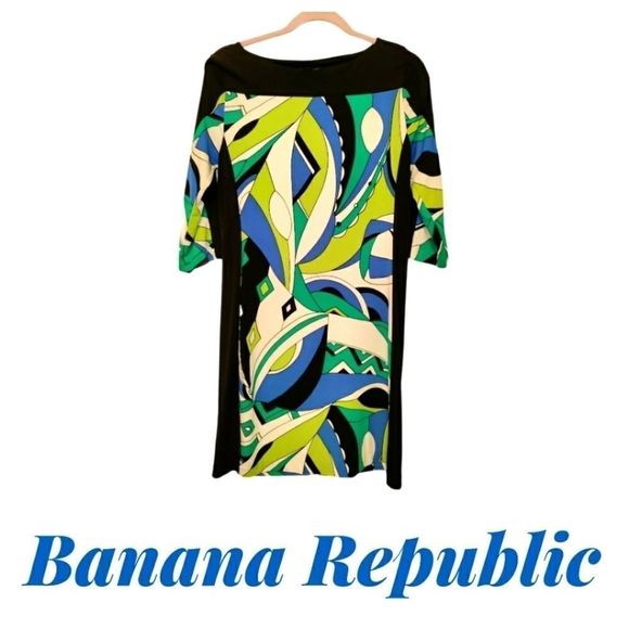 Banana Republic Dresses & Skirts - Banana Republic Bold Graphic Dress Size Small